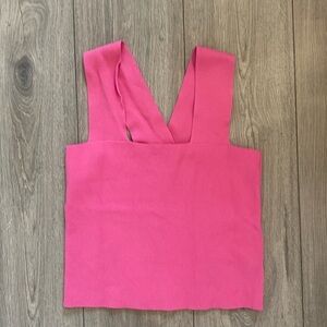 House of Harlow 1960 Wide Strap Compression Crop Top